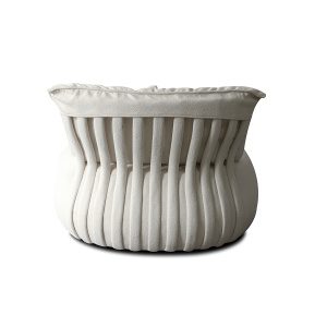 Fauteuil Robby Bouclé Naturel