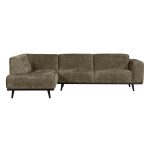 Statement Hoekbank Links Structure Velvet Bonsai
