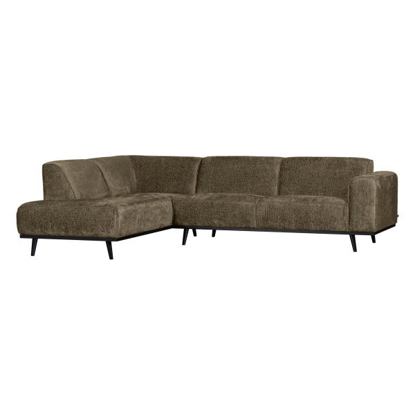 Statement Hoekbank Links Structure Velvet Bonsai
