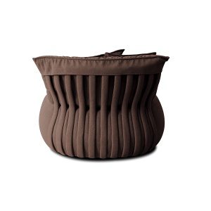 Fauteuil Robby Bouclé Taupe