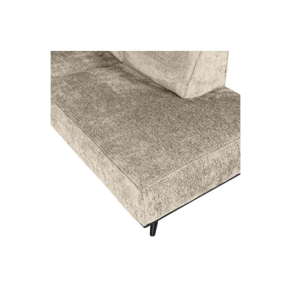 Statement Hoekbank Rechts Structure Velvet Wheatfield