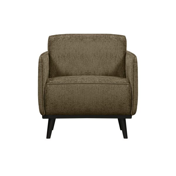 Statement Fauteuil Met Arm Structure Velvet Bonsai