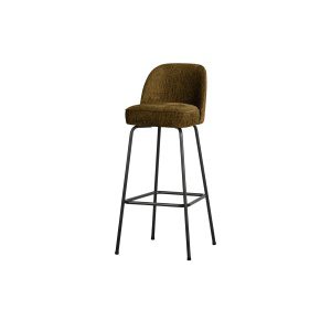 Vogue Barstoel 80cm Structure Velvet Brass
