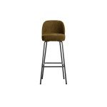 Vogue Barstoel 80cm Structure Velvet Brass