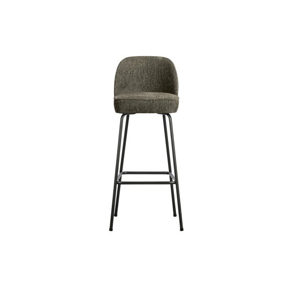 Vogue Barstoel 80cm Structure Velvet Frost