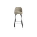 Vogue Barstoel 80cm Structure Velvet Wheatfield