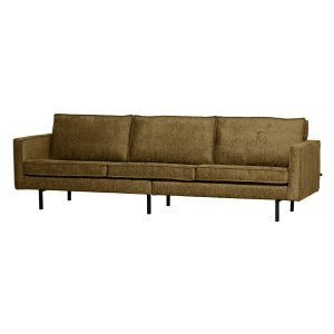 Rodeo Bank 3-zits Structure Velvet Brass