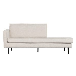 Rodeo Daybed Left BouclÉ Naturel