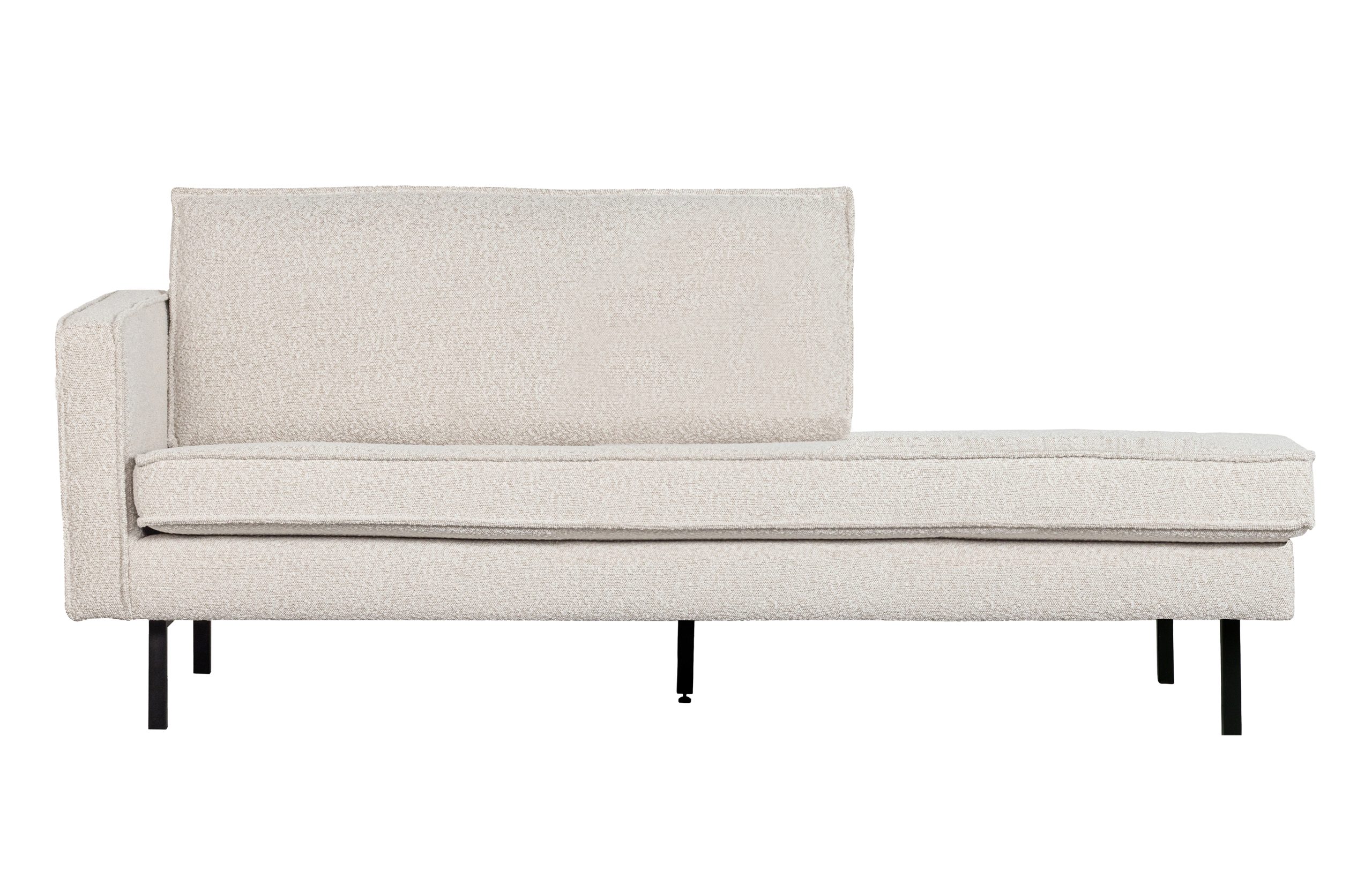 Rodeo Daybed Left BouclÉ Naturel