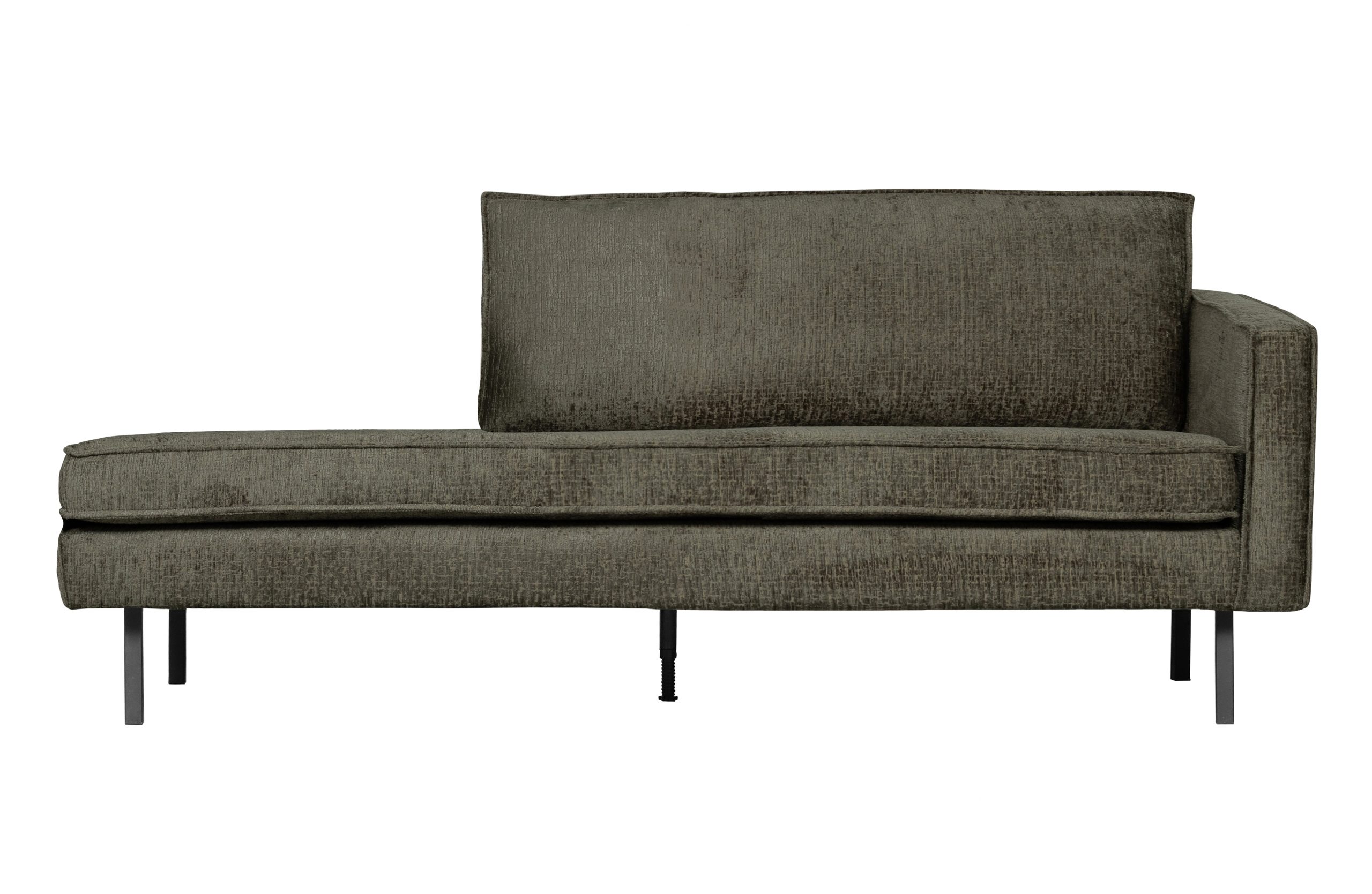Rodeo Daybed Right Structure Velvet Frost