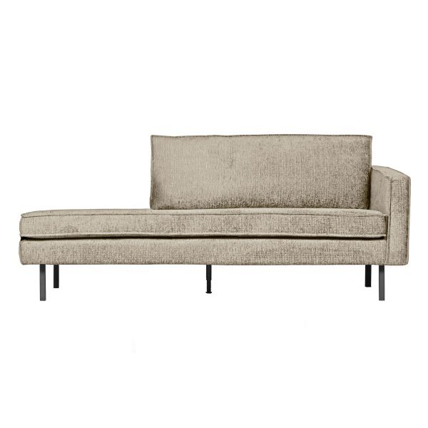 Rodeo Daybed Right Structure Velvet Wheatfield