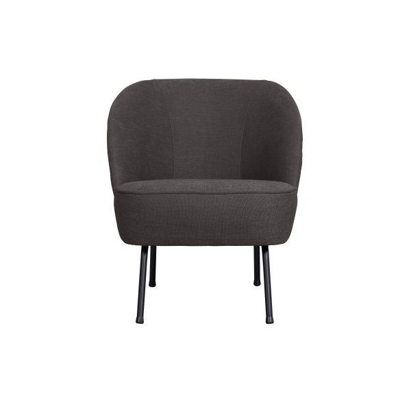 Vogue Fauteuil Geweven Stof Donkergrijs