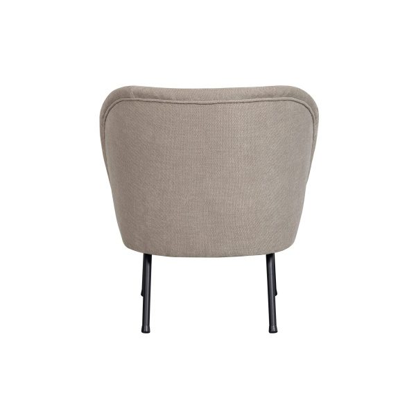 Vogue Fauteuil Geweven Stof Zand