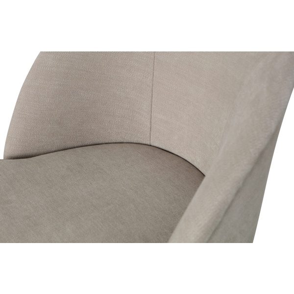 Vogue Fauteuil Geweven Stof Zand