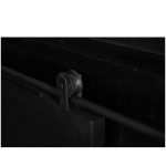 Vitrinekast Fresno Black 160 cm