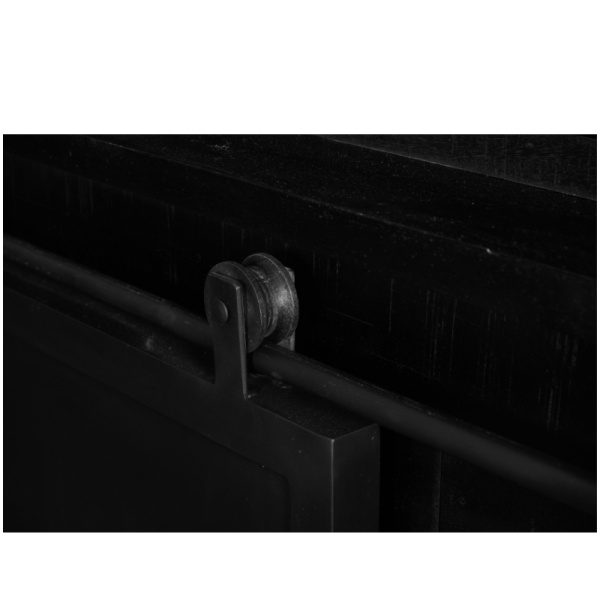 Vitrinekast Fresno Black 160 cm