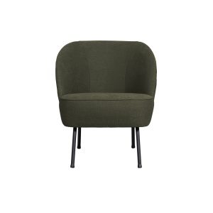 Vogue Fauteuil Geweven Stof Warm Groen