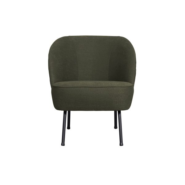 Vogue Fauteuil Geweven Stof Warm Groen