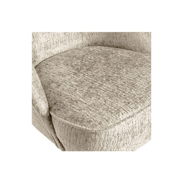 Vogue Fauteuil Structure Velvet Wheatfield