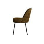 Vogue Eetkamerstoel Structure Velvet Brass
