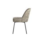 Vogue Eetkamerstoel Structure Velvet Wheatfield