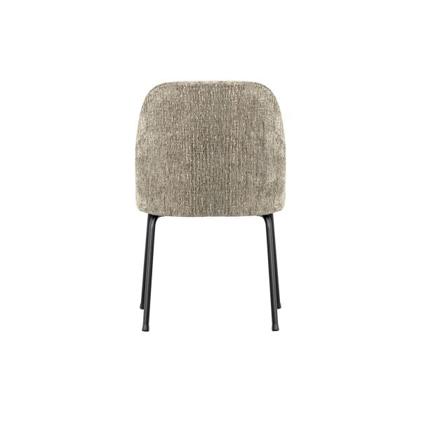 Vogue Eetkamerstoel Structure Velvet Wheatfield