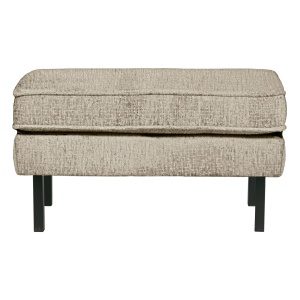 Rodeo Hocker Op Poten Structure Velvet Wheatfield
