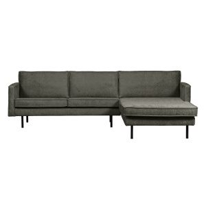 Rodeo Chaise Longue Rechts Structure Velvet Frost