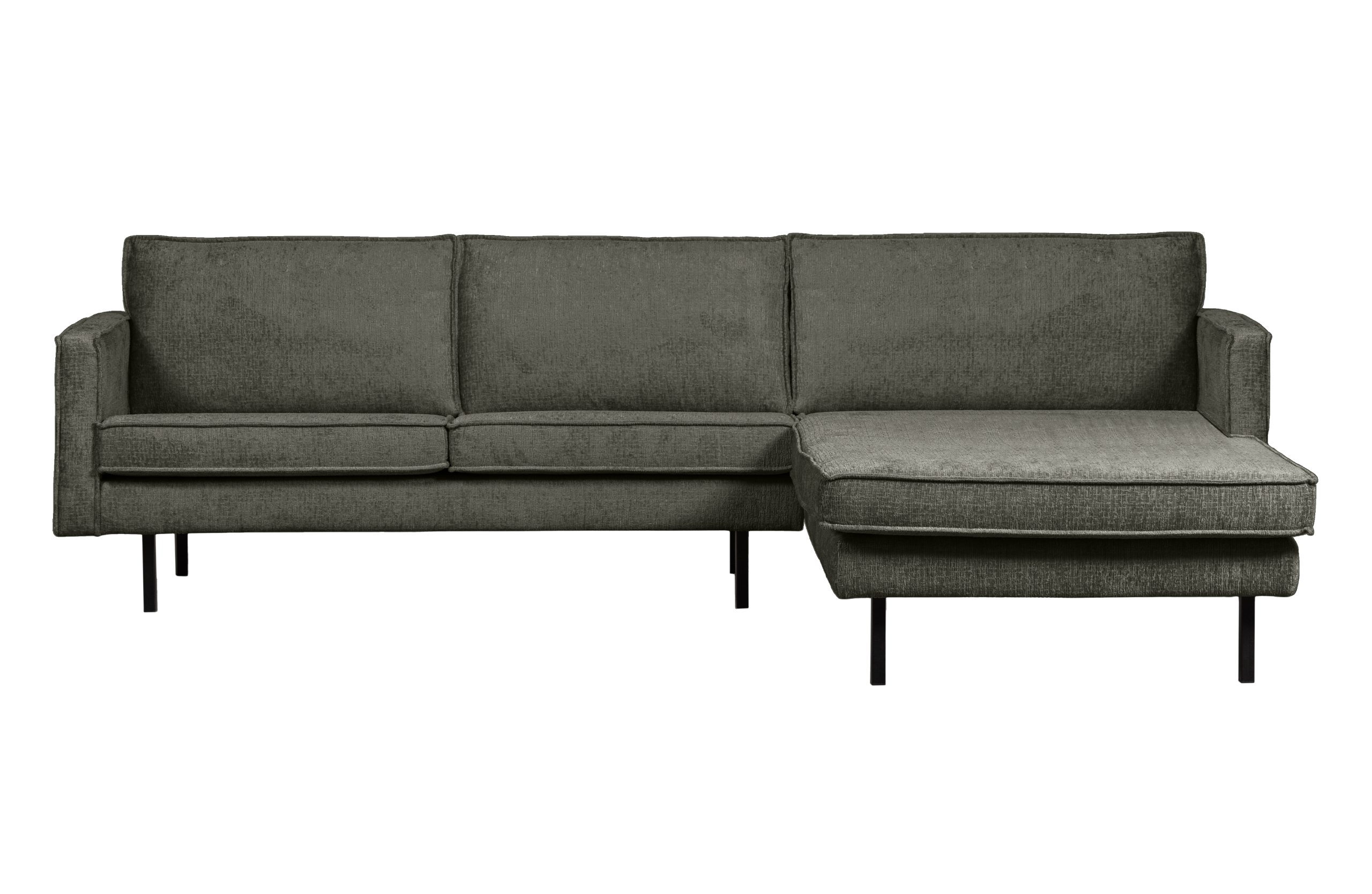 Rodeo Chaise Longue Rechts Structure Velvet Frost