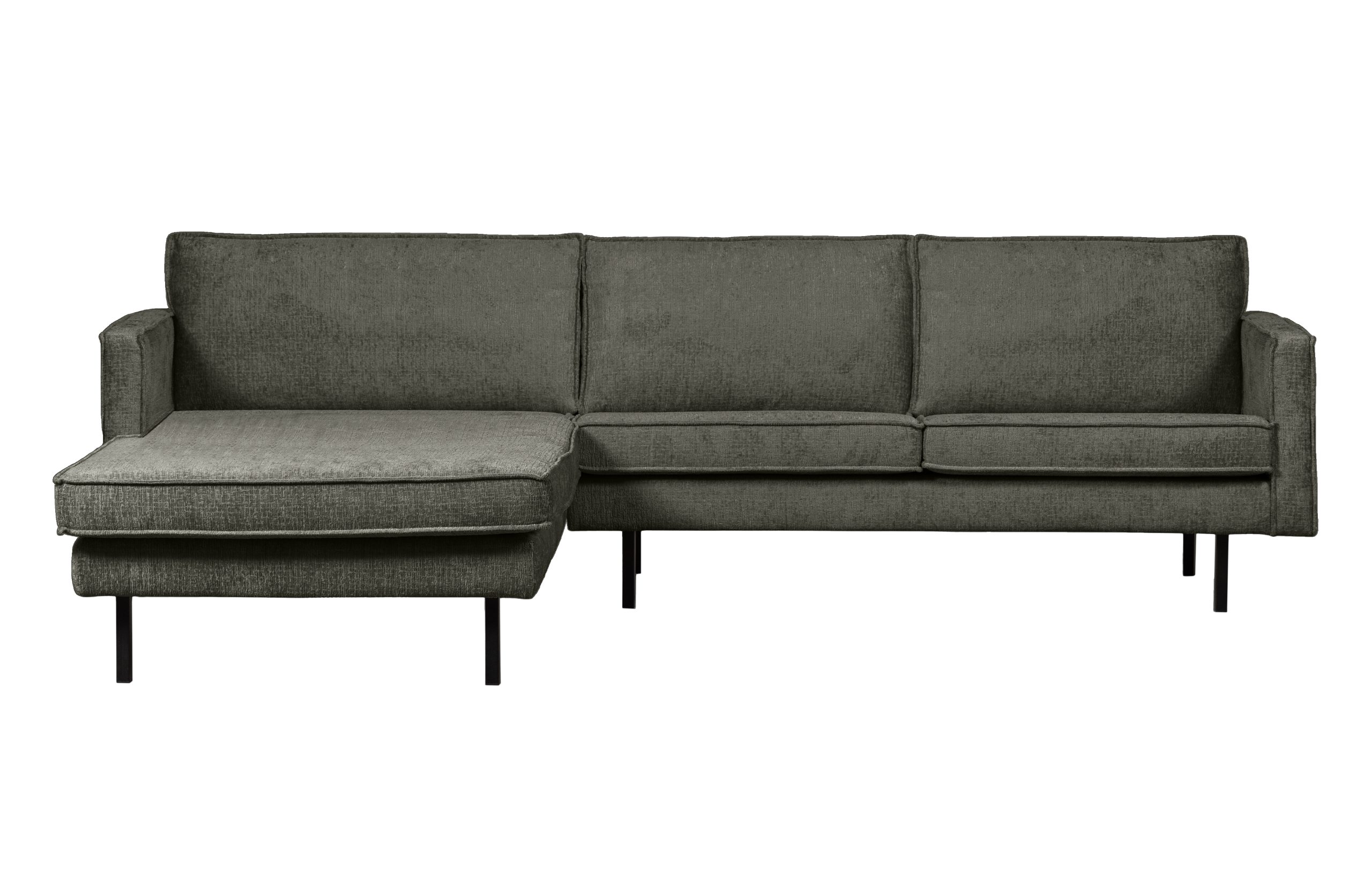 Rodeo Chaise Longue Links Structure Velvet Frost