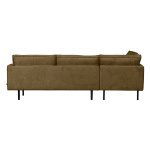 Rodeo Hoekbank Links Structure Velvet Brass
