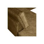 Rodeo Hoekbank Links Structure Velvet Brass