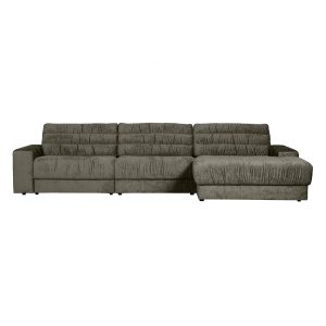 Date Chaise Longue Rechts Structure Velvet Frost