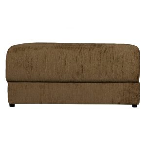 Date Hocker Structure Velvet Brass