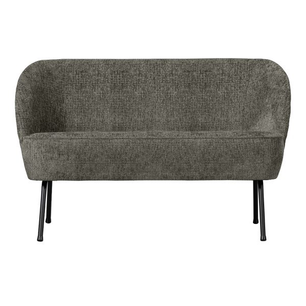 Vogue 2-zits Bankje Structure Velvet Frost