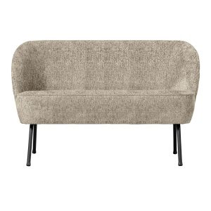 Vogue 2-zits Bankje Structure Velvet Wheatfield