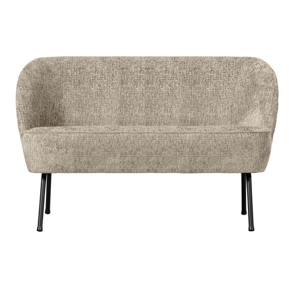 Vogue 2-zits Bankje Structure Velvet Wheatfield