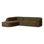 Sloping Hoekbank Links Structure Velvet Bonsai