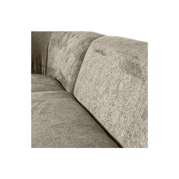 Sloping Hoekbank Links Structure Velvet Wheatfield