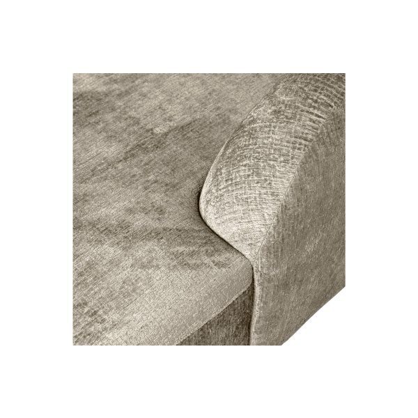 Sloping Hoekbank Rechts Structure Velvet Wheatfield
