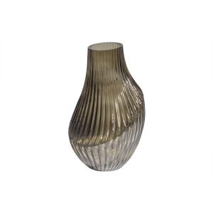 Toot Vaas Glas Smoke 25xØ15cm