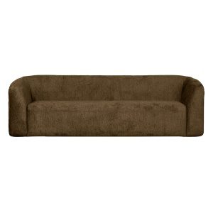 Sloping 3-zits Bank Structure Velvet Brass