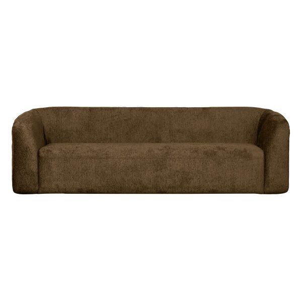 Sloping 3-zits Bank Structure Velvet Brass