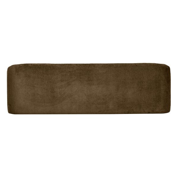 Sloping 3-zits Bank Structure Velvet Brass