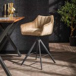Barstoel cinema draaibaar VPE2 / Champagne velours