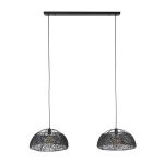 Hanglamp 2L 45 maze / Artic zwart