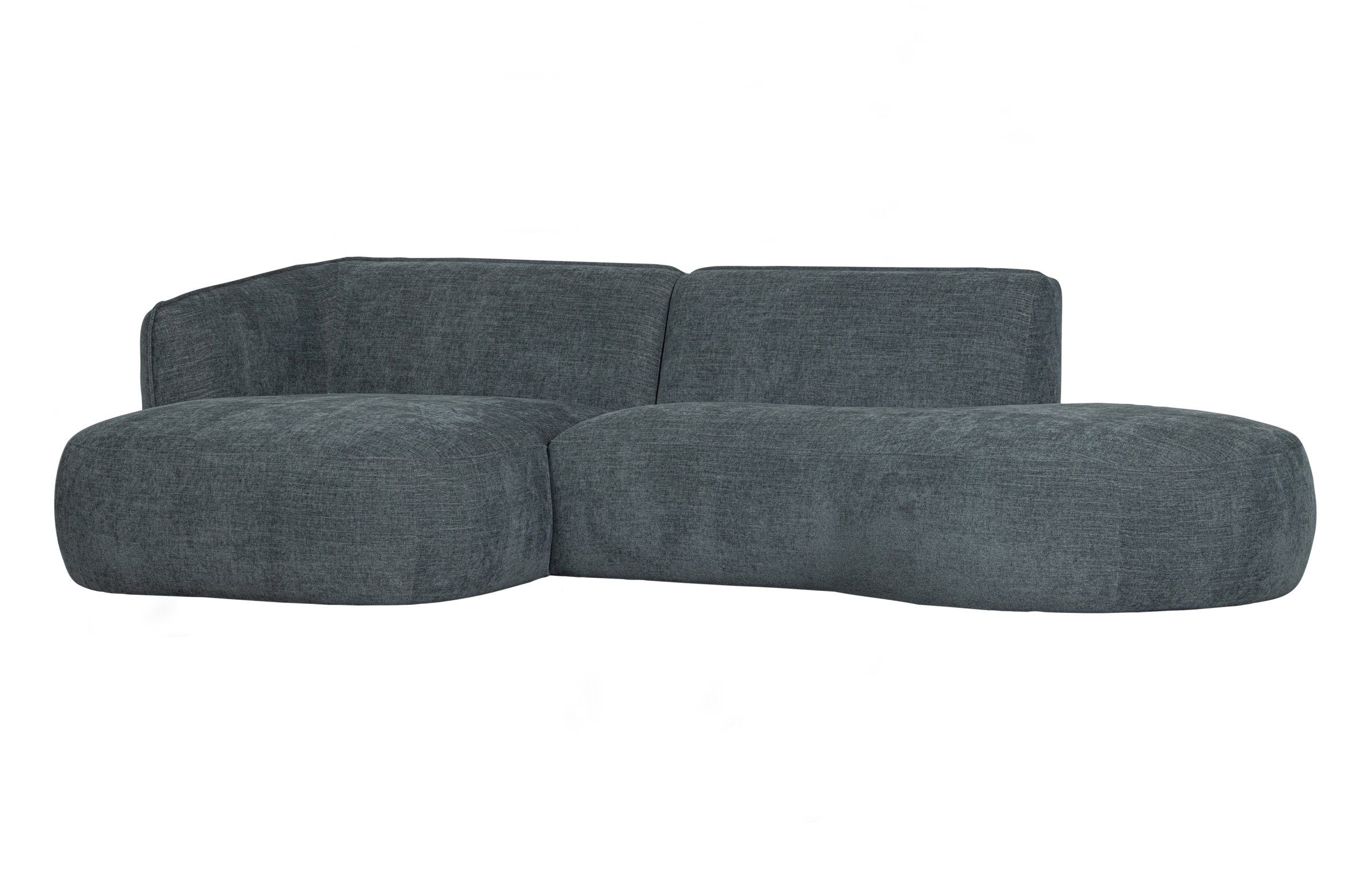 Polly Chaise Longue Links Blauw/groen