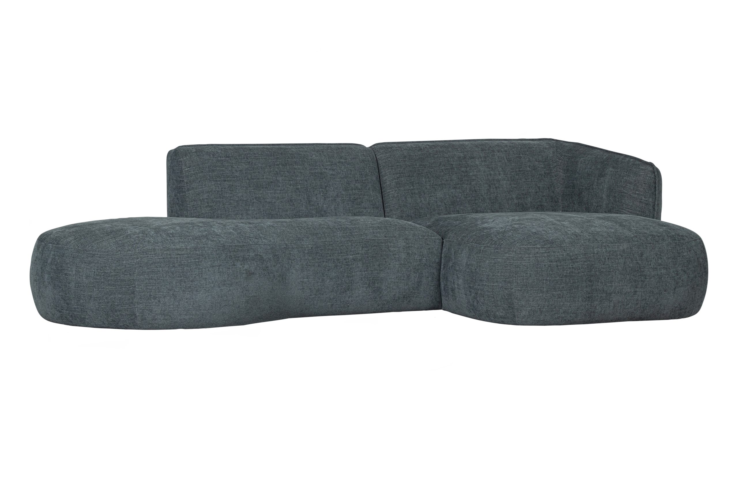 Polly Chaise Longue Rechts Blauw/groen