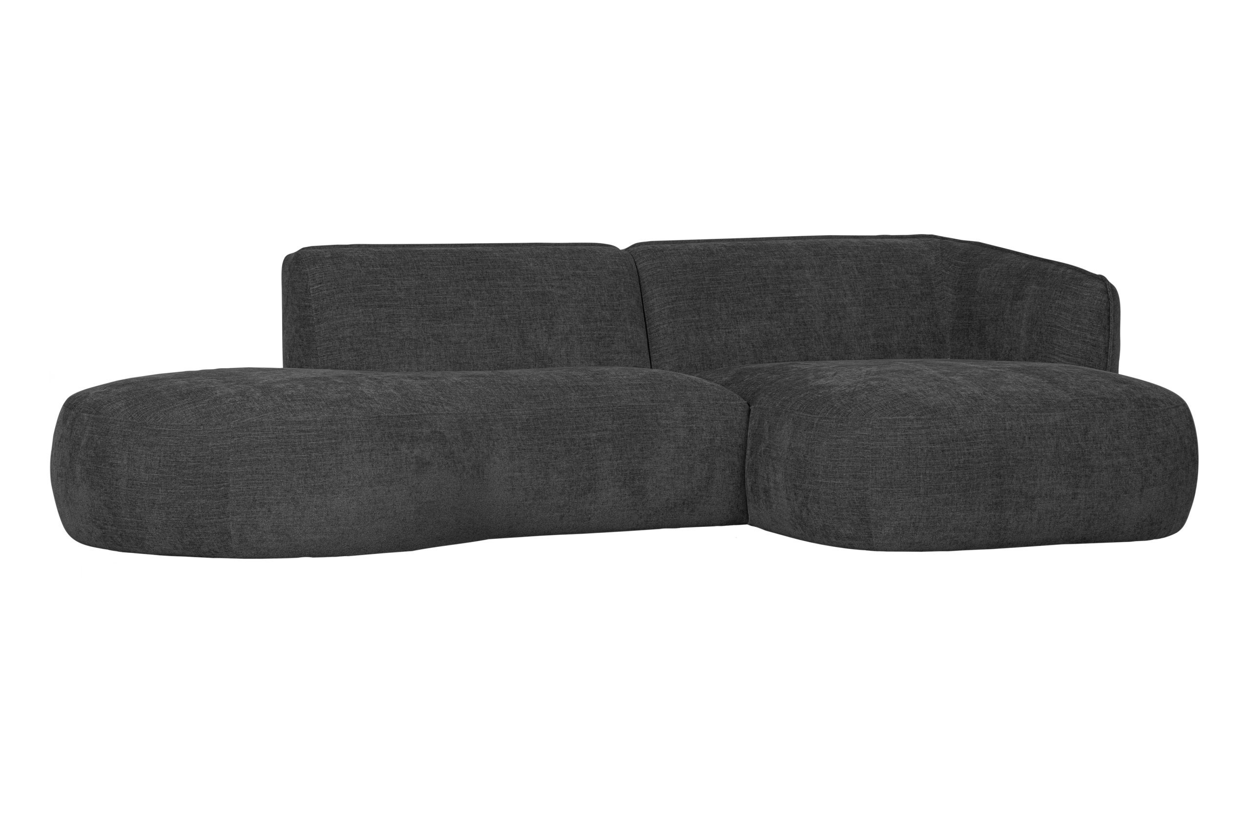 Polly Chaise Longue Rechts Grijs