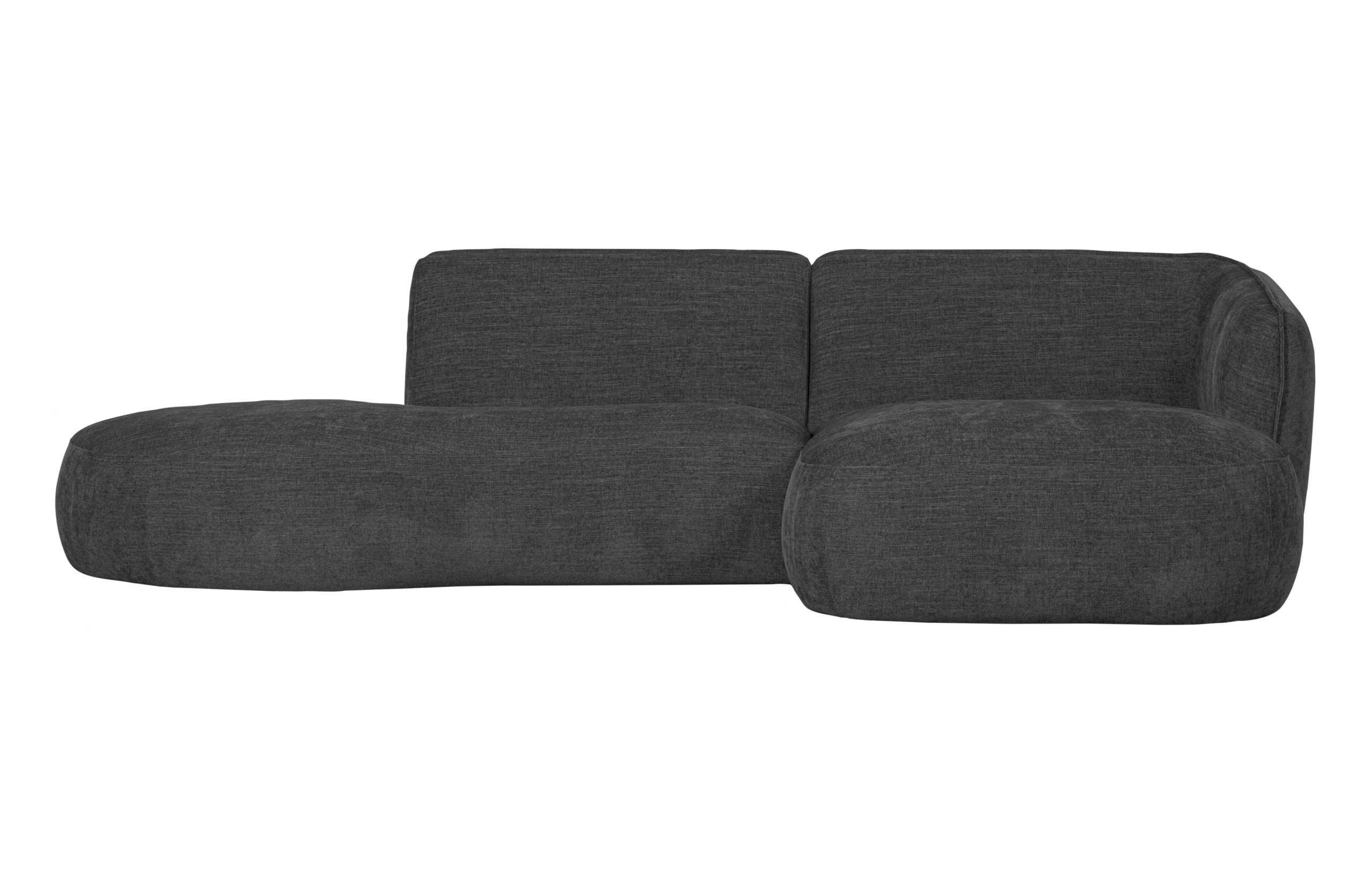 Polly Chaise Longue Rechts Grijs